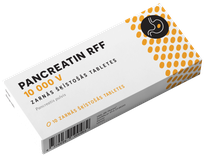 RFF PANCREATIN 10000 V zarnās šķīstošās tabletes, 10 gab.