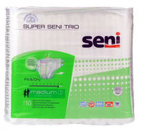 SENI Trio Super Medium 75-100 cm diapers, 10 pcs.