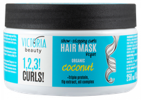 VICTORIA BEAUTY 1,2,3! Curls! for Curly Hair maska matiem, 250 ml