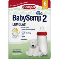 SEMPER BabySemp 2 Lemolac no 6 mēn. piena maisījums, 700 g