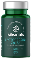 SILVANOLS Premium Lactoferrin+Zn+Se kapsulas, 60 gab.
