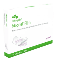 MEPITEL Film 10x12 cm стерильная перевязочный материал для ран, 10 шт.