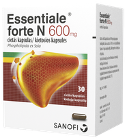 ESSENTIALE FORTE N 600 mg kapsulas, 30 gab.