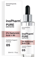 INOPHARM 2% Hyaluronic Acid + B5 serums, 30 ml