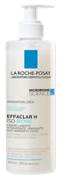 LA ROCHE-POSAY Effaclar H Iso-Biome nomierinošs, mitrinošs, attīrošs krēms, 390 ml