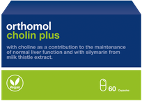 ORTHOMOL Cholin Plus capsules, 60 pcs.
