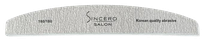 SINCERO SALON Profesional 180/180 pelēka nagu vīlīte, 1 gab.