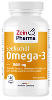 ZEINPHARMA Seefischöl Omega-3 1000 mg kapsulas, 140 gab.