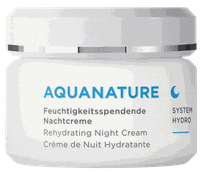ANNEMARIE BORLIND Aquanature Rehydrating Night face cream, 50 ml