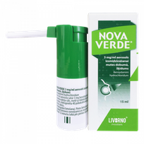 NOVA VERDE 3 mg/ml aerosols, 15 ml