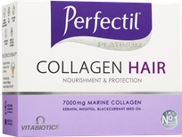 Vitabiotics Platinum Collagen Hair kolagēns, 10 gab.