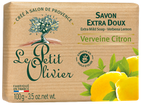 LE PETIT OLIVIER Verbena & Lemon ziepes, 100 g