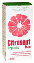 CITROSEPT Organic 1500 pilieni, 100 ml