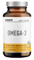ICONFIT Omega 3 softgel capsules, 60 pcs.