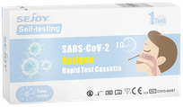 SEJOY  SARS-CoV-2 Antigen (deguna) tests, 1 gab.