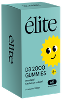 ELITE  D3 2000 SV Gummies chewable lozenges, 60 pcs.