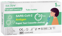 SEJOY  SARS-CoV-2 Antigen (siekalu) tests, 1 gab.