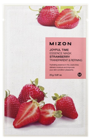 MIZON Joyful Time Strawberry facial mask, 23 g