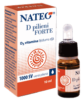 NATEO D Forte pilieni, 10 ml