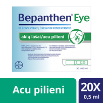 BEPANTHEN Eye 0,5 ml acu pilieni, 20 gab.