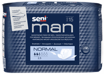 SENI Man Normal урологические прокладки, 15 шт.