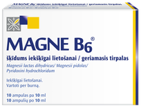 MAGNE B6 šķīdums iekšķīgai lietošanai, ампулы, 10 шт.