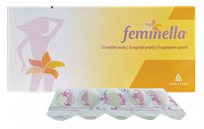 FEMINELLA  vaginal pessaries, 10 pcs.
