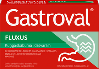 GASTROVAL Fluxus kapsulas, 15 gab.