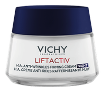 VICHY Lifactiv H.A. Anti-Wrinkle Firming Night sejas krēms, 50 ml