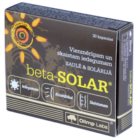 OLIMP LABS Beta-Solar капсулы, 30 шт.