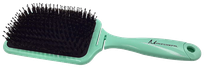 MPROFESSIONAL Green with Nylon and Wild Boar Bristles hairbrush, 1 pcs.