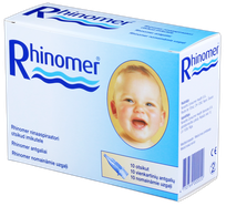 RHINOMER nasal aspirator replacement tips, 10 pcs.