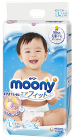 MOONY L  (9-14kg) diapers, 54 pcs.