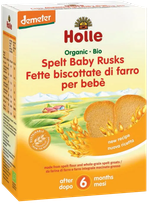 HOLLE from 6 mon. Spelled crackers, 200 g