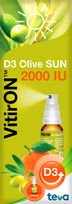 VITIRON D3 Olive SUN 2000 IU sprejs, 10 ml