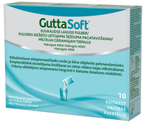 GUTTA SOFT pulveris, 10 gab.