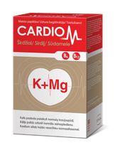 CARDIOM K+Mg tabletes, 50 gab.