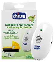 CHICCO Anti Mosquito С Батарейками Портативное Ультразвуковое средство защиты от насекомых, 1 шт.