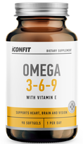 ICONFIT Omega 3-6-9 mīkstās kapsulas, 90 gab.