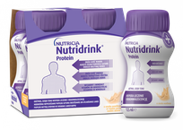 NUTRICIA Nutridrink Protein ar vaniļas garšu 125 ml, 4 gab.