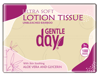 GENTLE DAY Bamboo Lotion Tissues salvetes, 100 gab.