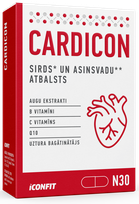 ICONFIT Blister Cardicon kapsulas, 30 gab.