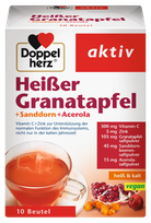 DOPPELHERZ Aktiv Heise Granatapfel+Sanddorn+Acerola powder, 10 pcs.