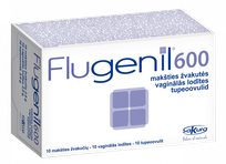 FLUGENIL  600 vaginal ovules, 10 pcs.