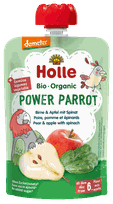 HOLLE Pear, apple and spinach puree, 100 g
