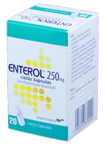 ENTEROL 250 mg hard capsules, 20 pcs.