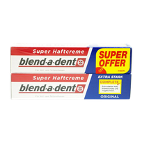 BLEND-A-DENT Original  1 + 1 denture adhesive, 47 g