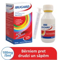 IBUGARD 100 mg/5 ml suspension, 120 ml