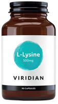 VIRIDIAN L-Lysine 500 mg capsules, 90 pcs.