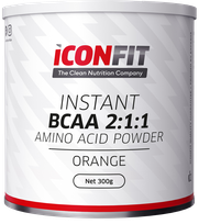 ICONFIT BCAA 2:1:1 - Orange pulveris, 300 g